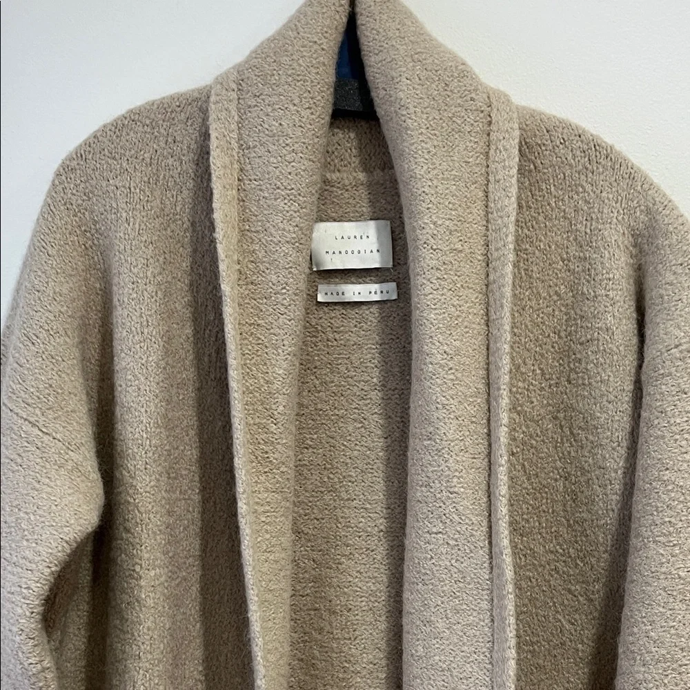 Lauren Manoogian Women's Tan Coat - Picture 5 of 14